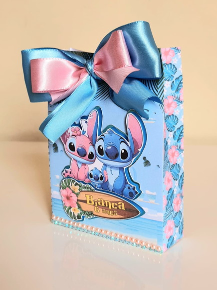 Caixa Sacolinha Stitch - Imagem 3