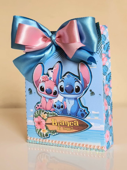 Caixa Sacolinha Stitch - Imagem 4
