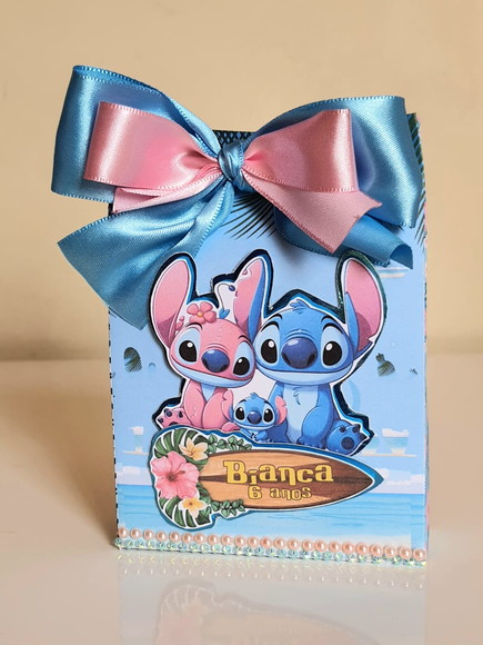 Caixa Sacolinha Stitch - Imagem 2