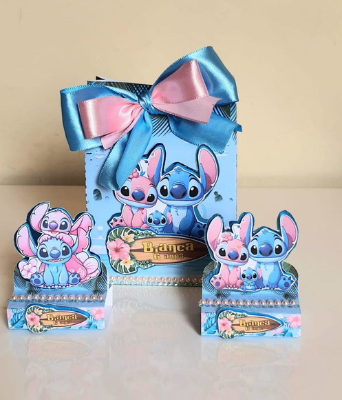 Kit 50 Lembrancinhas para Festa Stitch - Imagem 2