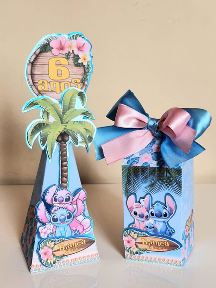 Kit 50 Lembrancinhas para Festa Stitch - Imagem 3