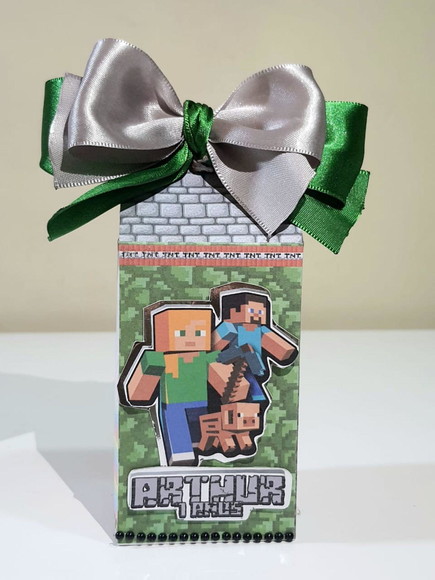 Caixa Milk Minecraft