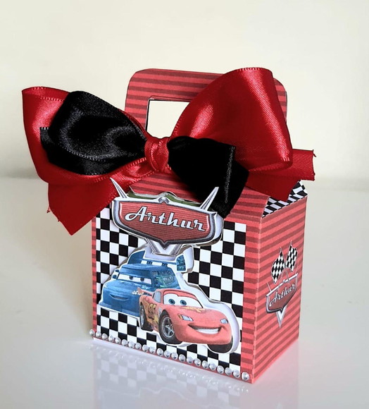Caixa Maletinha Carros - Imagem 4