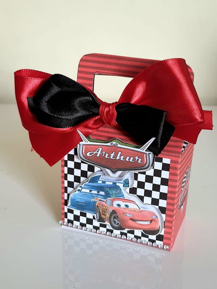 Caixa Maletinha Carros - Imagem 5