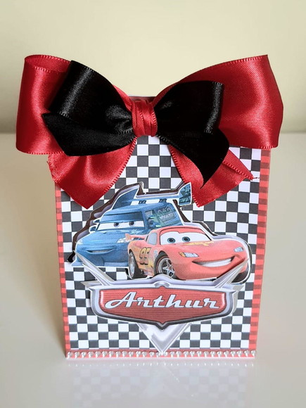 Caixa Sacolinha Carros - Imagem 3