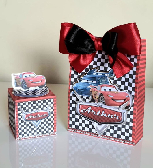 Kit 50 Lembrancinhas para Festa Carros - Imagem 4