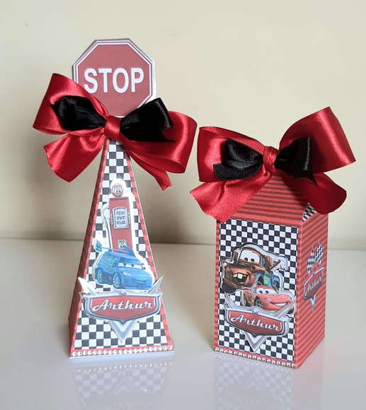 Kit 50 Lembrancinhas para Festa Carros - Imagem 2