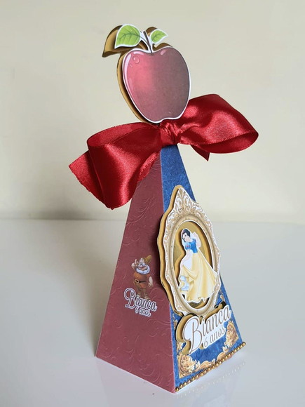 Caixa Pirâmide Branca de Neve - Imagem 5