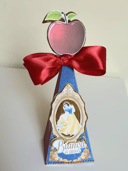 Caixa Pirâmide Branca de Neve - Imagem 3