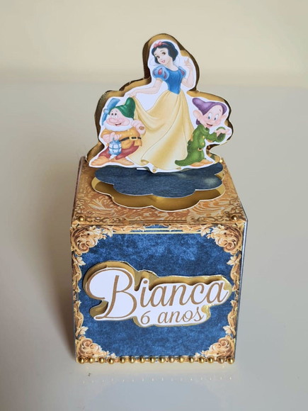 Caixa Cubo Branca de Neve - Imagem 3