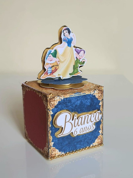 Caixa Cubo Branca de Neve - Imagem 2