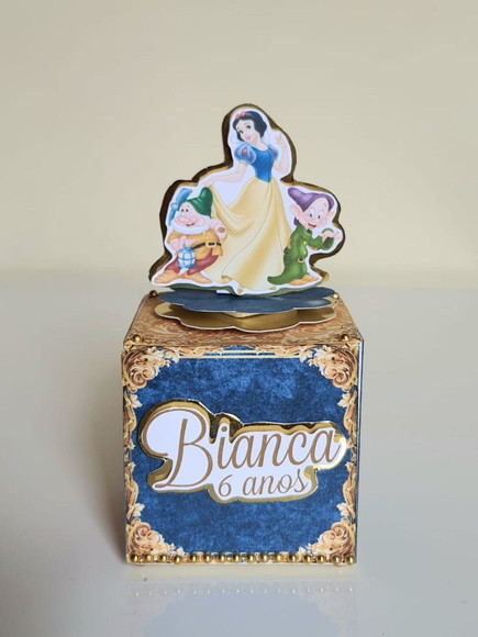 Caixa Cubo Branca de Neve - Imagem 4