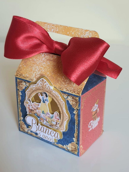 Caixa Maletinha Branca de Neve - Imagem 3