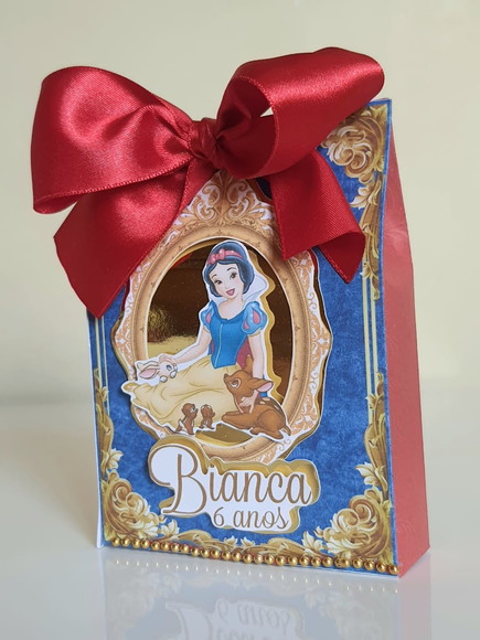 Caixa Sacolinha Branca de Neve - Imagem 2