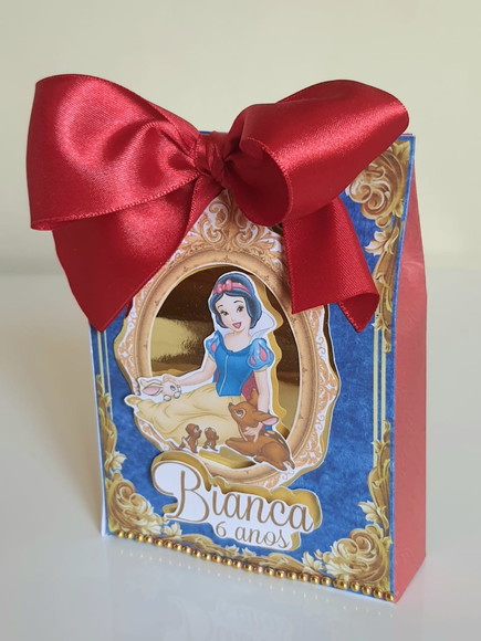 Caixa Sacolinha Branca de Neve