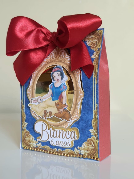 Caixa Sacolinha Branca de Neve - Imagem 3