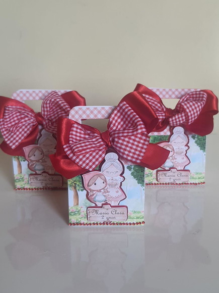 Caixa Maletinha Chapéuzinho Vermelho - Imagem 5