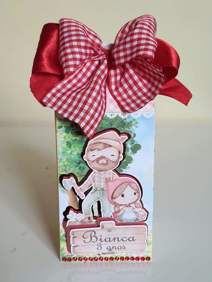 Caixa Milk Chapéuzinho Vermelho - Imagem 3