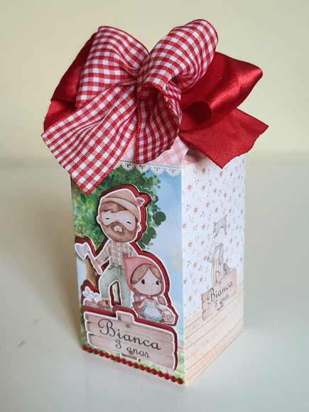 Caixa Milk Chapéuzinho Vermelho - Imagem 4