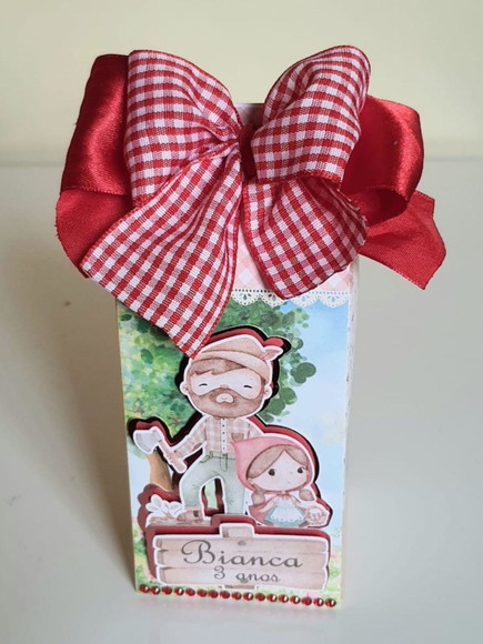 Caixa Milk Chapéuzinho Vermelho - Imagem 2