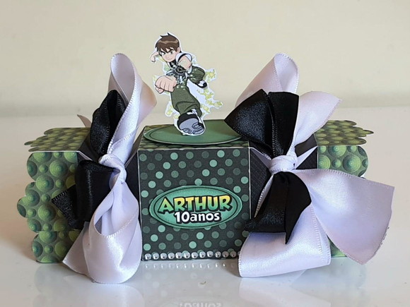 Caixa Bala Ben 10 - Imagem 3