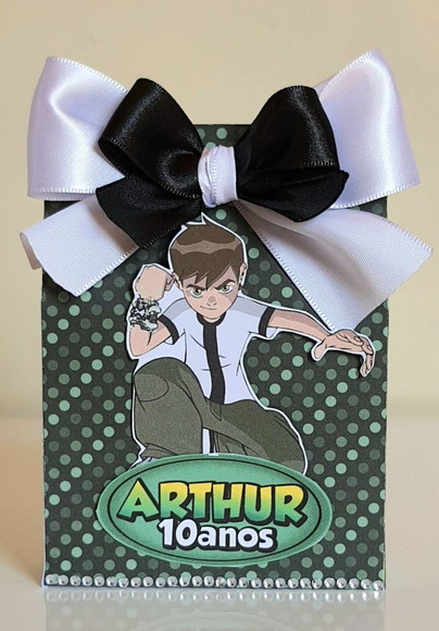 Caixa Sacolinha Ben 10 - Imagem 5