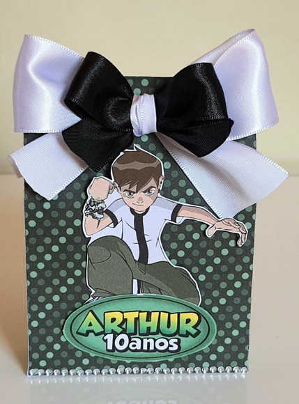 Caixa Sacolinha Ben 10 - Imagem 2