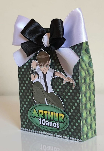 Caixa Sacolinha Ben 10 - Imagem 4