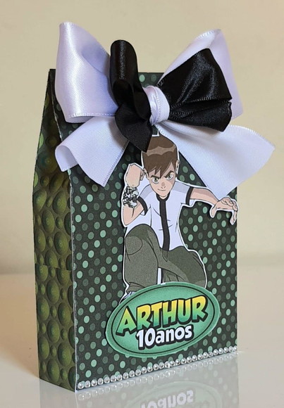 Caixa Sacolinha Ben 10 - Imagem 3