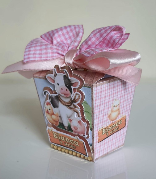 Caixa Sushi Fazendinha Rosa - Imagem 5