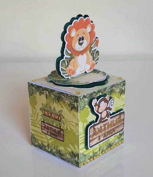 Caixa Cubo Safari