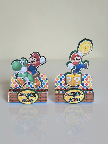 Porta-bis Duplo Super Mário