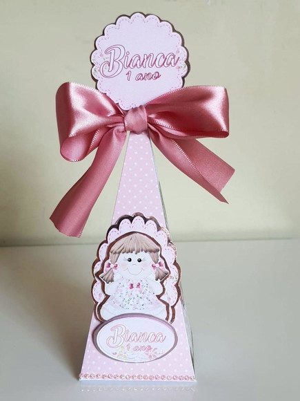 Caixa Pirâmide/cone Boneca - Imagem 3