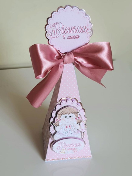Caixa Pirâmide/cone Boneca - Imagem 4