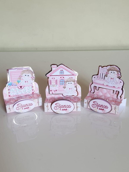Porta-bis Duplo Boneca