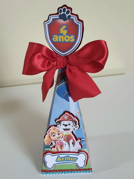 Caixa Pirâmide/cone Patrulha Canina - Imagem 3