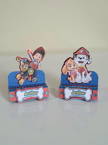 Porta-bis Duplo Patrulha Canina