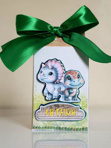 Caixa Milk Dinossauro - Imagem 2
