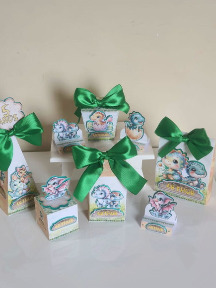 Kit 50 Lembrancinhas de Festa Dinossauro