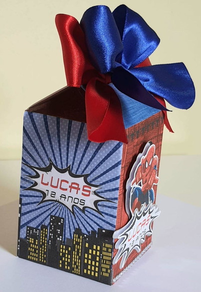 Caixa Milk Homem-aranha