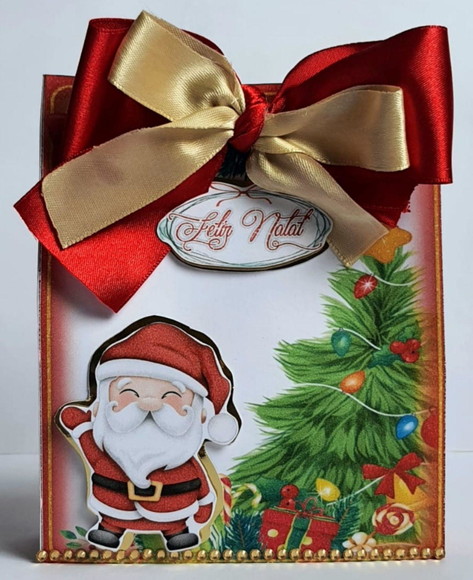 Caixa Sacolinha Natal - Imagem 4