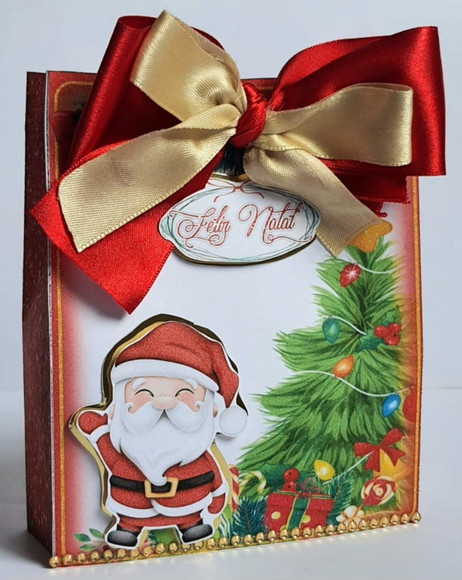 Caixa Sacolinha Natal