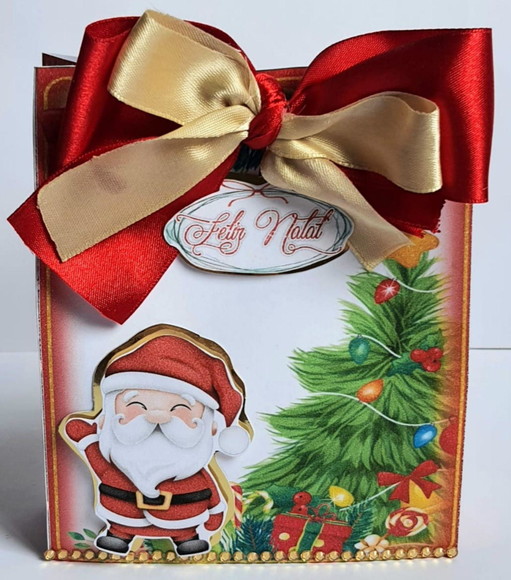 Caixa Sacolinha Natal - Imagem 5