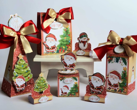 Kit 50 Lembrancinhas de Festa Natal