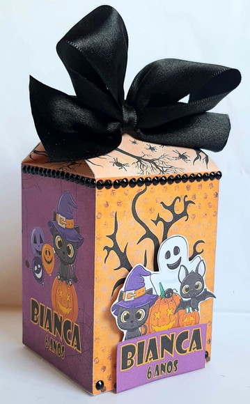 Caixa Milk Halloween