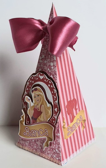 Caixa Pirâmide Barbie - Imagem 3