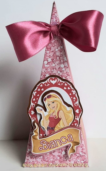 Caixa Pirâmide Barbie - Imagem 5