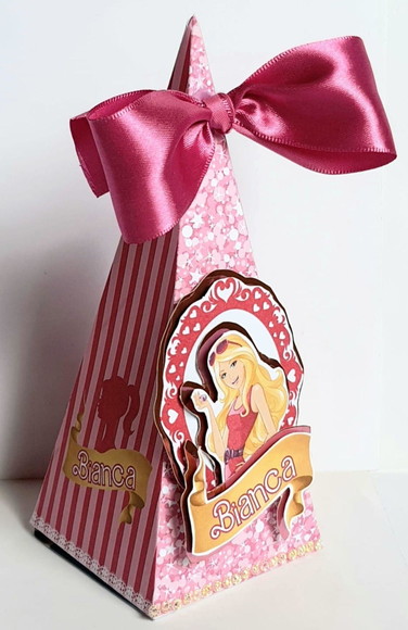 Caixa Pirâmide Barbie - Imagem 4