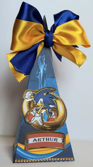 Caixinha Cone/pirâmide Sonic