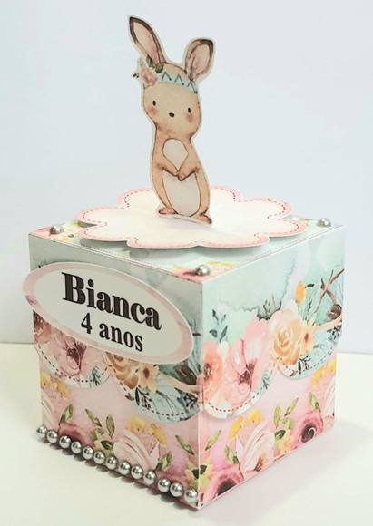Caixa Cubo Bosque Encantado